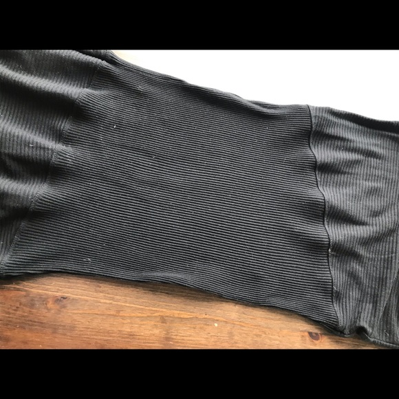 Black knit fitted dress - Picture 5 of 5